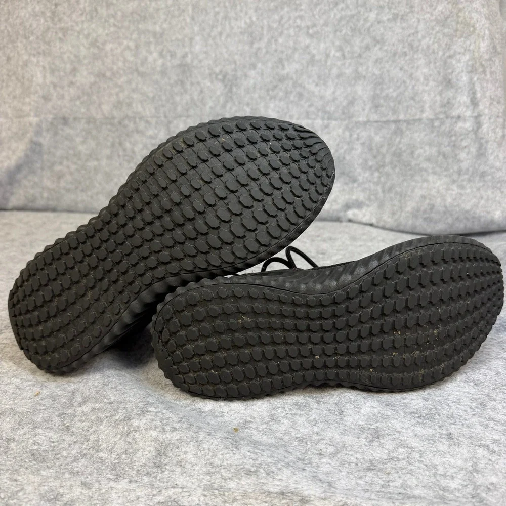 Adidas Alphabounce Triple Black Mesh Running Shoes Womens Sneakers Low Top